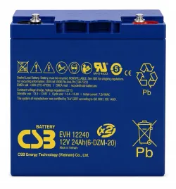 akumulator-csb-12v-24ah-evh12240-do-pracy-cyklicznej-w-pojazdach-mobilnych