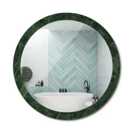 okragle-ozdobne-lustro-na-sciane-do-domu-biura-zielony-marmur-fi-100-cm