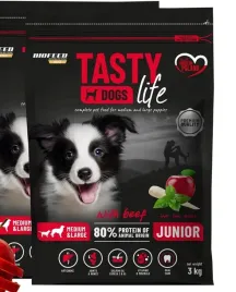 biofeed-tasty-dog-life-junior-medium-and-large-beef-wolowina-2x3kg
