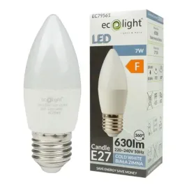 zarowka-led-swieczka-b37-e27-7w-630lm-6500k-zimna-ecolight