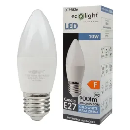 zarowka-led-swieczka-b37-e27-10w-900lm-6500k-zimna-ecolight