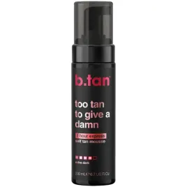 pianka-samoopalajaca-ciemna-1-godzinna-b-tan-too-tan-to-give-a-damn-200ml