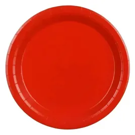 talerzyki-papierowe-okragle-monokolor-czerwony-18-cm-6-szt