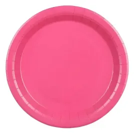 talerzyki-papierowe-okragle-monokolor-rozowy-ciemny-23-cm-6-szt