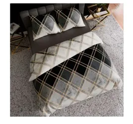 posciel-satynowa-200x220-cindera-szaro-czarna