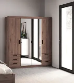 szafa-z-lustrem-polkami-4d6s-177cm-dab-lefkas-rumba-lp
