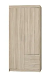 garderoba-szafa-z-polkami-2d3s-90cm-dab-sonoma-rumba-lp