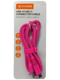 przewod-usb-a-usb-c-hykker-260068-usbc-sil-pe-1-5m-rozowy