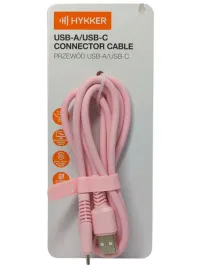 przewod-usb-a-usb-c-hykker-260068-usbc-sil-pi-1-5m-rozowy