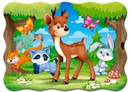 puzzle-30-ukladnak-dla-dzieci-zwierzeta-jelonek-bambi-zajac-lis-4-castor