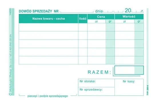 dowod-sprzedazy-a7-260-9-kod-producenta-260-9