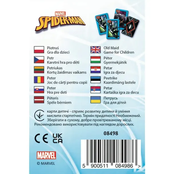 karty-piotrus-spiderman-08498-czas-rozgrywki-do-15-minut