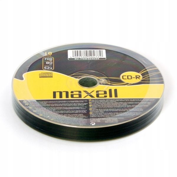 Płyta CD Maxell CD-R 700 MB 10 szt.
