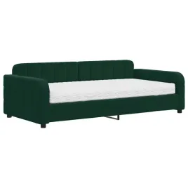 ciemnozielona-kanapa-z-materacem-223-x-110-x-71-cm-100-x-200-x-17-cm