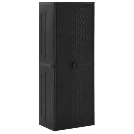 szafka-rattanowa-z-polipropylenu-z-uchwytem-na-miotle-czarna-65x45x172