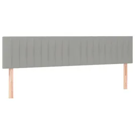 zaglowek-do-lozka-regulowana-wysokosc-jasnoszary-100x5x78-88-cm