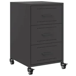 szafka-nocna-z-kolkami-i-3-szufladami-stal-walcowana-czarna-36x39x59-c