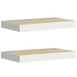 polka-scienna-mdf-i-metal-debowy-bialy-40x23x38-cm