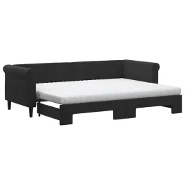 czarna-sofa-2-w-1-z-funkcja-spania-wymiary-229-x-90-x-68-cm