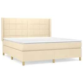 lozko-kontynentalne-kremowe-203-x-183-x-118-128-cm-z-materacem-180-x-200