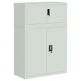 szafka-na-dokumenty-z-regulowanymi-polkami-stal-jasnoszara-90x40x130-c