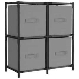 szafka-z-4-koszami-stalowa-i-tkaninowa-szara-63x30x71-cm