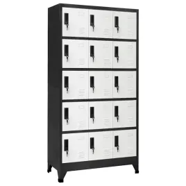 szafka-zamykana-na-klucz-antracytowo-biala-90-x-40-x-180-cm