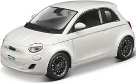 fiat-500e-2023-bialy-1-24-model-metalowy-bburago-21110
