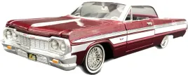 chevrolet-impala-1964-1-24-motormax-79021-bordowy