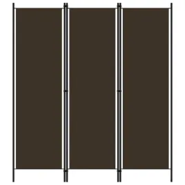 parawan-3-skrzydlowy-z-tkaniny-i-zelaznej-ramy-brazowy-150x180-cm