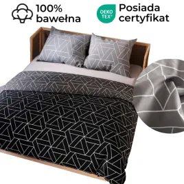 komplet-poscieli-160x200-dwustronna-czarna-szara-2x70x80cm-bawelna-satynowa