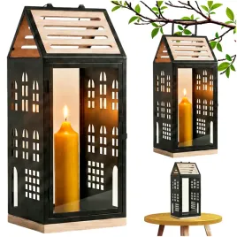 lampion-na-swieczke-led-swiece-dom-czarny-dekoracyjny-na-stol-balkon-47-cm