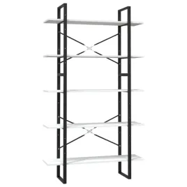 zestaw-dwoch-regalow-na-ksiazki-bialy-drewno-sosnowe-metal-100x30