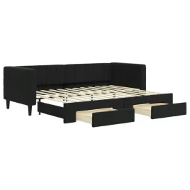 czarna-sofa-2-w-1-z-funkcja-spania-wymiary-223-x-90-x-68-cm