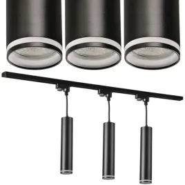 szynoprzewod-lampa-sufitowa-wiszaca-szyna-1m-3x-gu10-tuba-czarna-do-kuchni