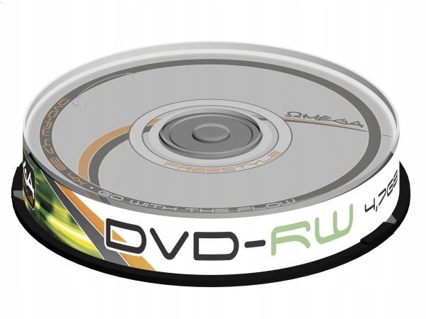 Płyta DVD Omega DVD-RW 4,7 GB 10 szt.