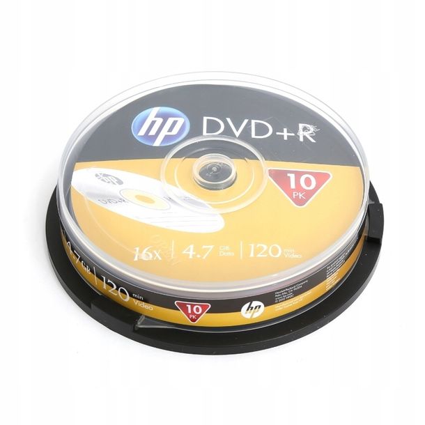 Płyta DVD HP DVD+R 4,7 GB 10 szt.
