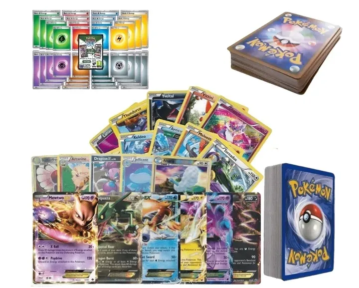 ZESTAW 100 SZT(70/32) KART POKEMON TCG+KOD+1 JAP+PUSZKA- ŚMIETANA ART GANG