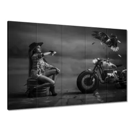 obrazy-225x160-motocykl-i-dziewczyna