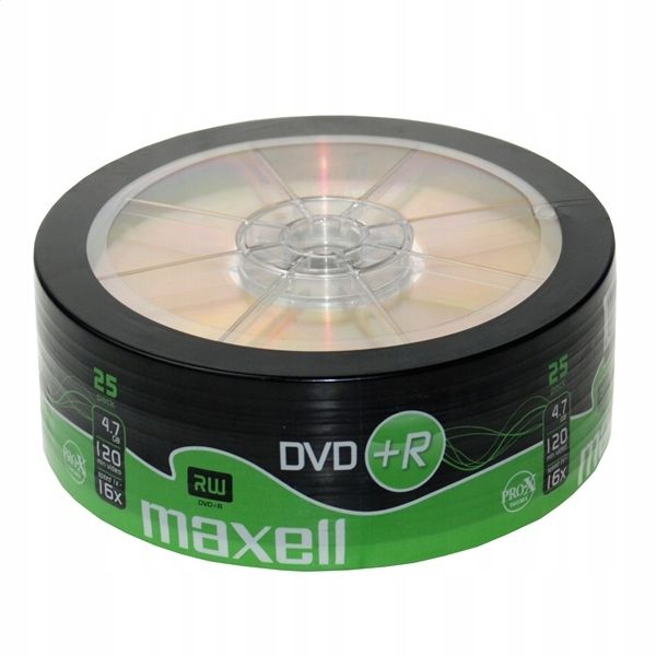 Płyta DVD Maxell DVD+R 4,7 GB 25 szt.