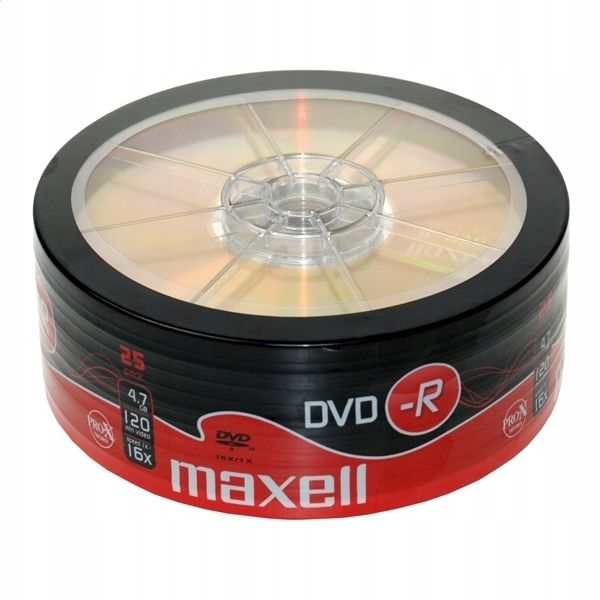 Płyta DVD Maxell DVD-R 4,7 GB 25 szt.