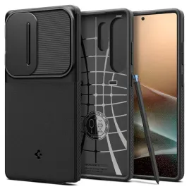 etui-spigen-nakladka-optik-armor-do-samsung-galaxy-s25-ultra-czarna