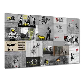 obrazy-225x160-banksy-megamiks-kolaz