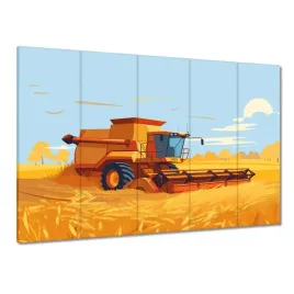 obrazy-225x160-bizon-w-pelni-zniw-kosi-zboze-na-polu