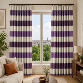zaslona-gotowa-uszyta-na-tasmie-pasy-170x250cm-fiolet-krem