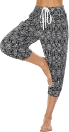 spodnie-haremki-damskie-3-4-do-jogi-pilates-luzne-capri-rozmiar-m