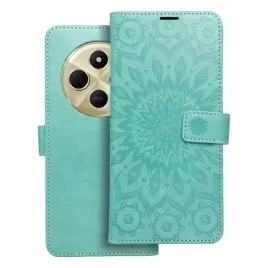kabura-mezzo-book-do-xiaomi-redmi-14c-mandala-zielony