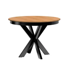 okragly-rozkladany-stol-fonti-dab-karmel-f-10-120-cm-na-czarnych-nogach