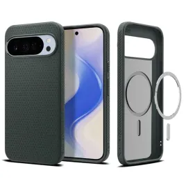 etui-spigen-liquid-air-mag-magsafe-na-google-pixel-10-pro-xl-zielone