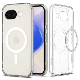 etui-spigen-hybrid-mag-magsafe-na-google-pixel-10a-przezroczysto-biale
